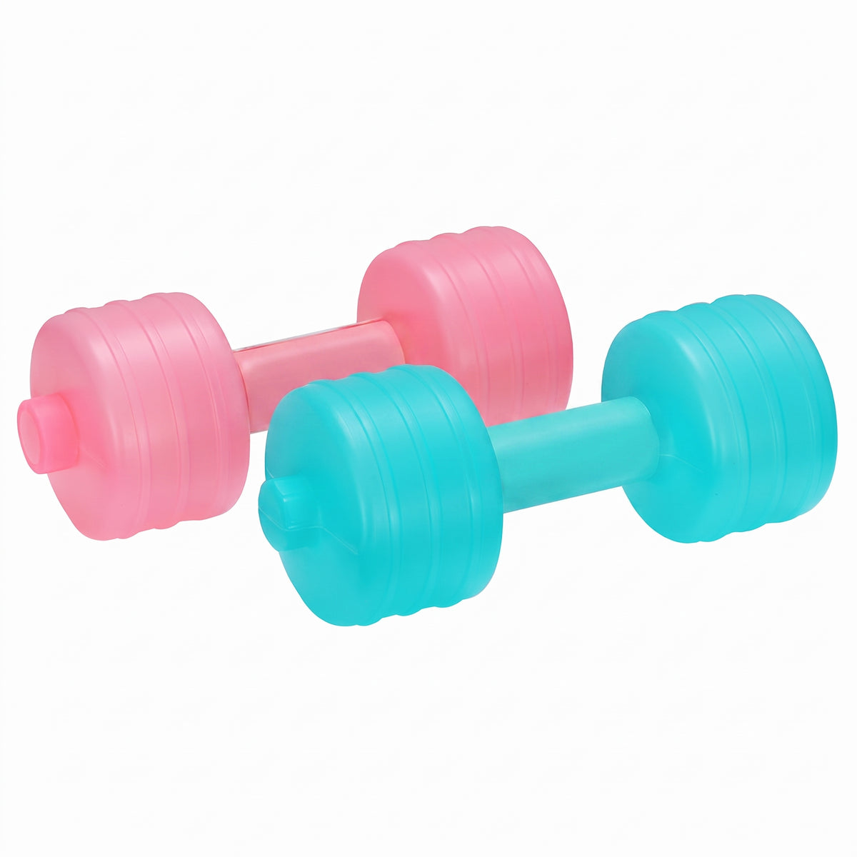 Water Dumbbell Bottle - Fillable Fitness Weight for Home Workouts, Water Filled Dumbells Yoga & Gym Training (26cm)