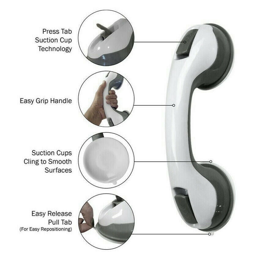 Power Shower Grip Handle Bathroom