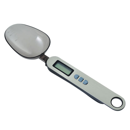 Digital Measuring Spoon Scale - 0.1g Precision up to 500g for Cooking, Baking & Coffee