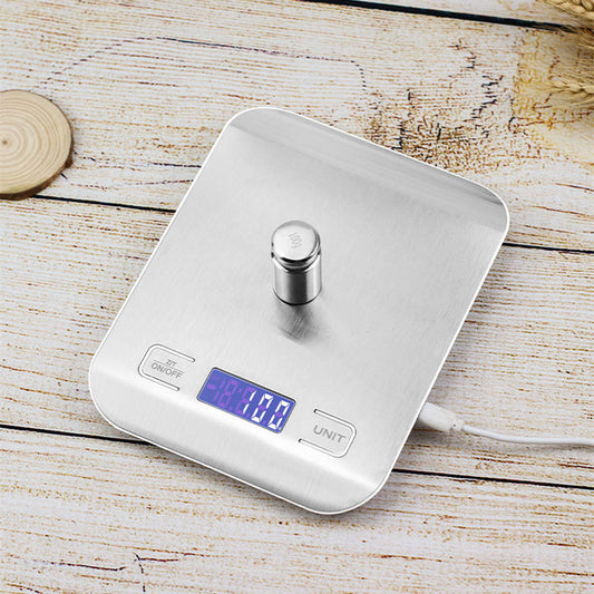 Digital Kitchen Scale 10kg - Precise Food & Baking Scale with LCD Display