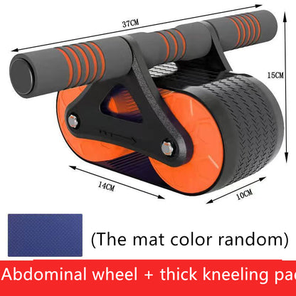 Ab Wheel Roller Abdominal Exerciser - Double Wheel Ab Roller Core Trainer for Men & Women