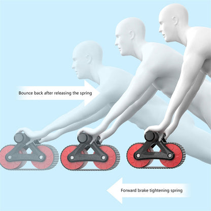 Ab Wheel Roller Abdominal Exerciser - Double Wheel Ab Roller Core Trainer for Men & Women