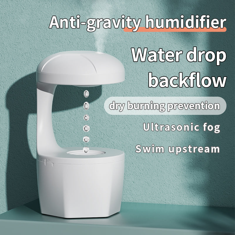 Anti Gravity Humidifier - Levitating Water Drop Humidifier for Bedroom & Home