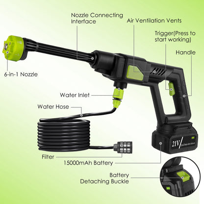 Portable Cordless Pressure Washer