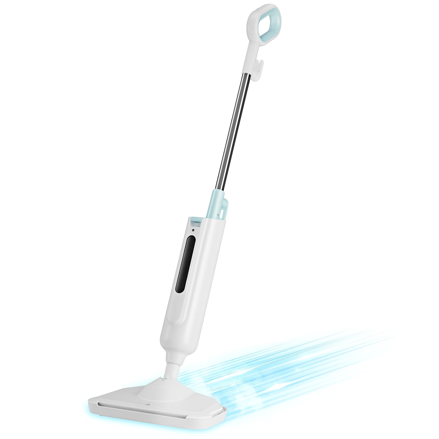 Steam Mop for Hardwood Floors - Tile - Marble- Lightweight Floor Steamer with 2 Washable Pads