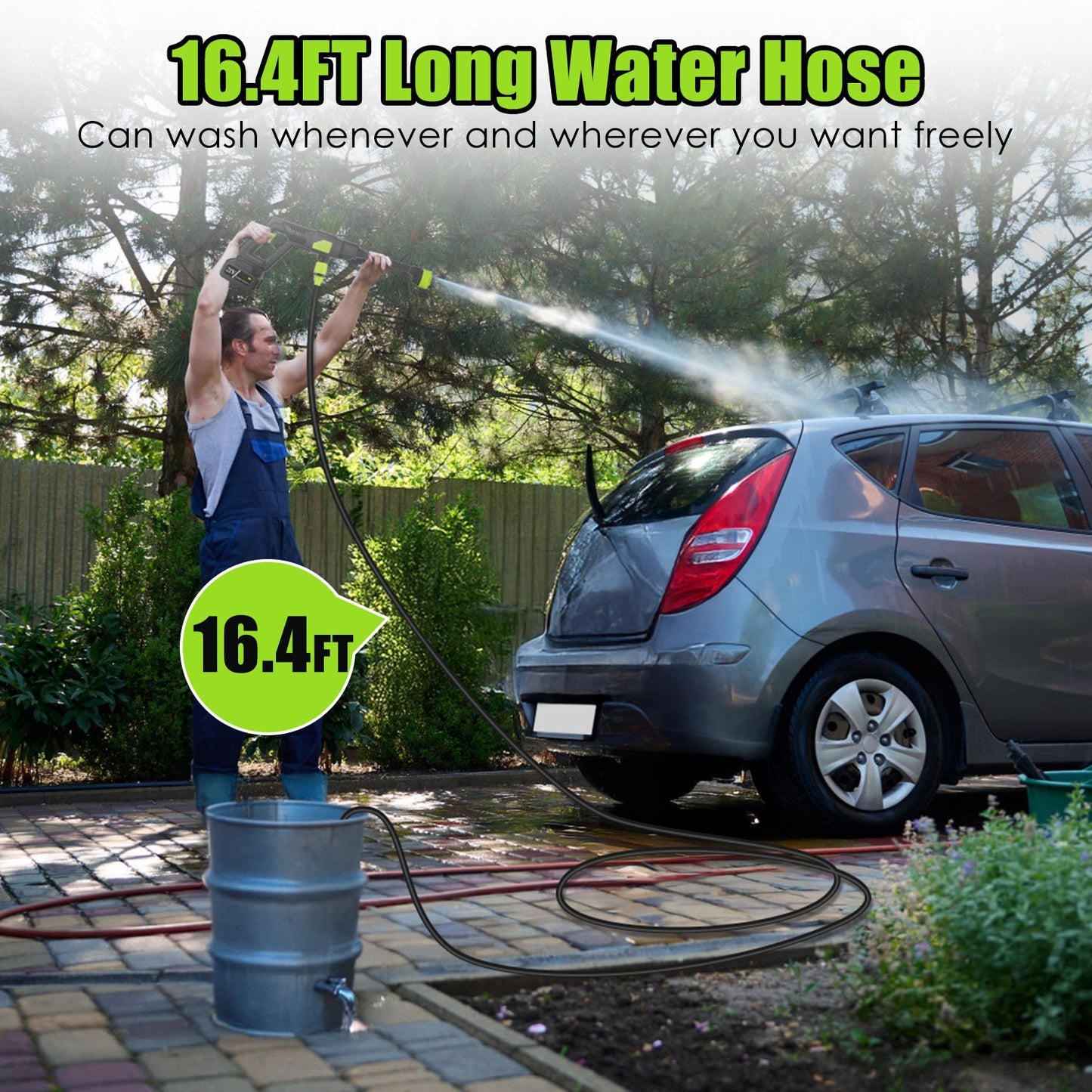 Portable Cordless Pressure Washer