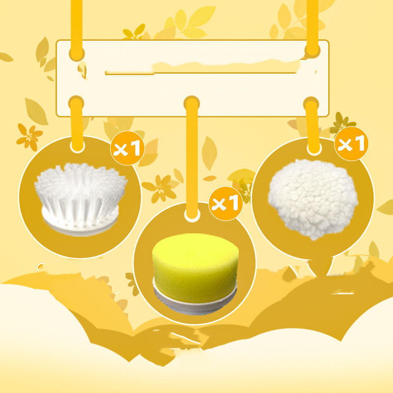 Electric Scrubber Rechargeable Dishwashing Brush