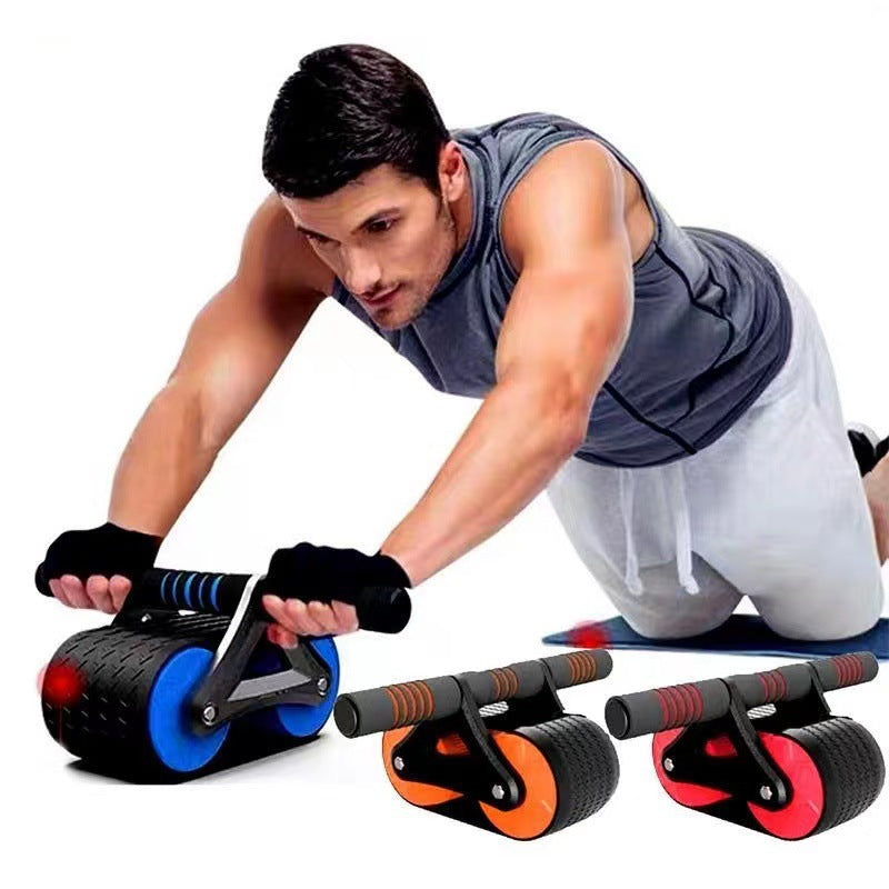 Ab Wheel Roller Abdominal Exerciser - Double Wheel Ab Roller Core Trainer for Men & Women
