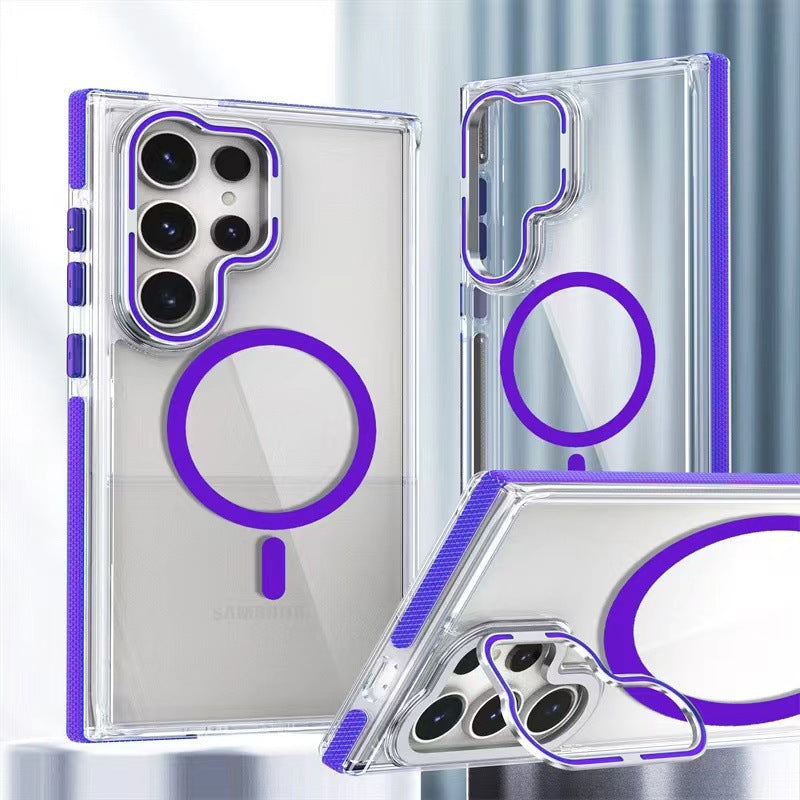 Samsung Galaxy S25 Ultra Magnetic Case - Slim TPU Full Protection Cover