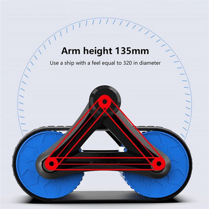 Ab Wheel Roller Abdominal Exerciser - Double Wheel Ab Roller Core Trainer for Men & Women