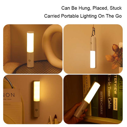 Motion Sensor LED Night Light For Home Bed Kitchen Cabinet Wardrobe Wall Lamp
