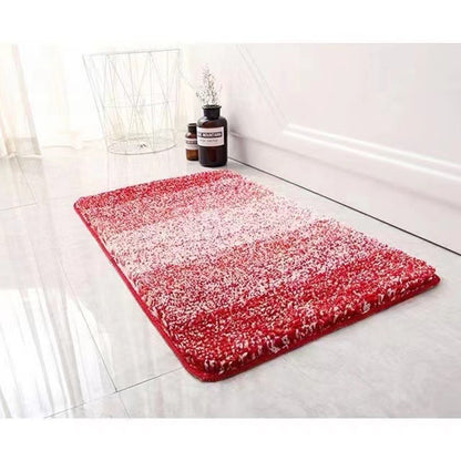 Non-slip Bathroom Floor Mat Microfiber with Rubber Backing - Bathmat