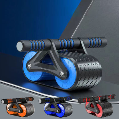 Ab Wheel Roller Abdominal Exerciser - Double Wheel Ab Roller Core Trainer for Men & Women