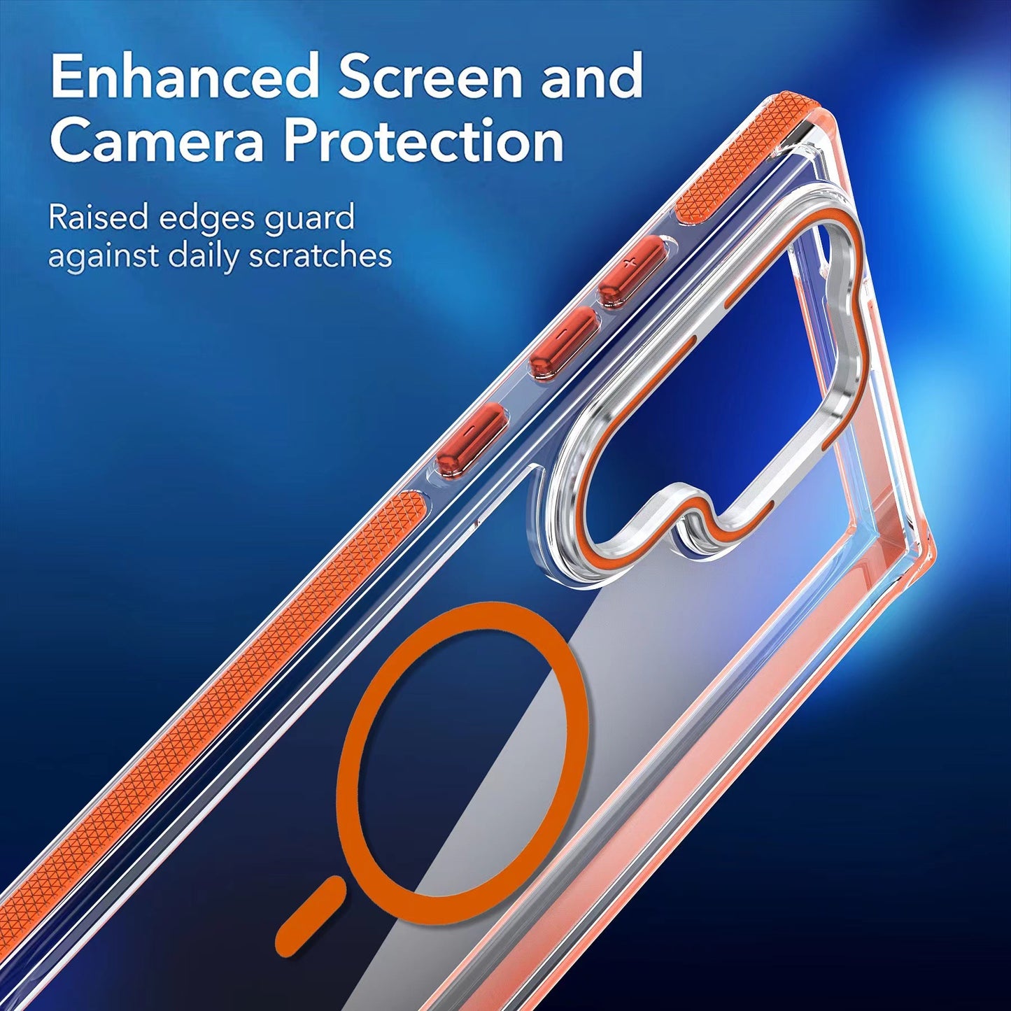 Samsung Galaxy S25 Ultra Magnetic Case - Slim TPU Full Protection Cover