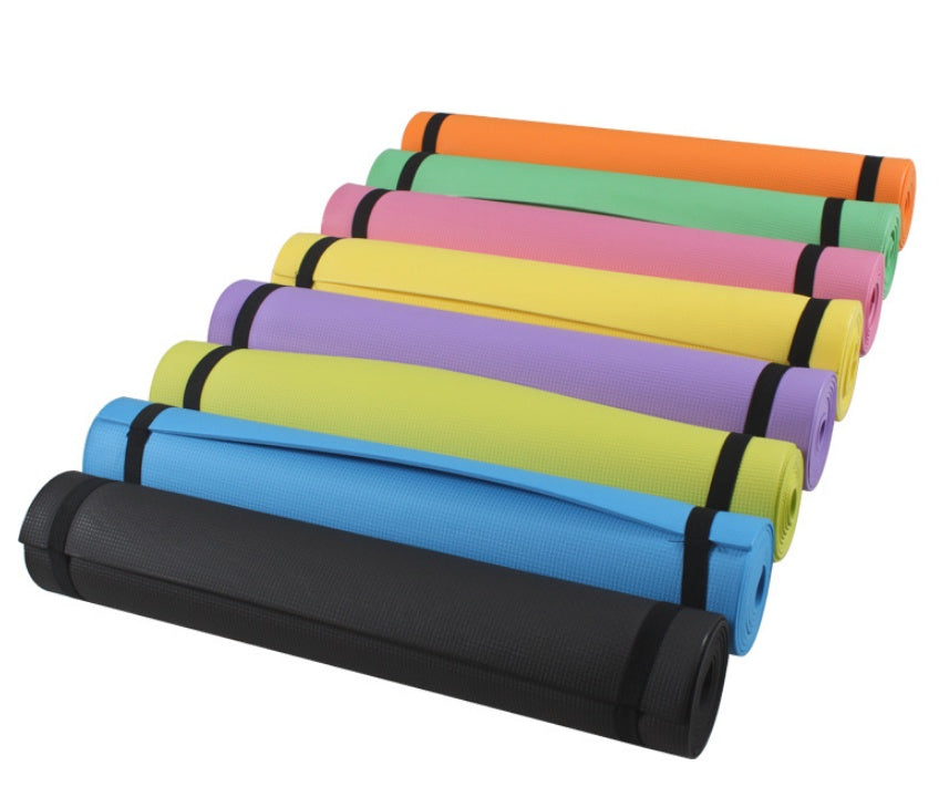 Yoga Mat - Non-Slip EVA Exercise Mat for Yoga, Pilates & Fitness | 4mm & 6mm Thickness