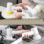 Electric Scrubber Rechargeable Dishwashing Brush
