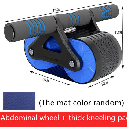 Ab Wheel Roller Abdominal Exerciser - Double Wheel Ab Roller Core Trainer for Men & Women