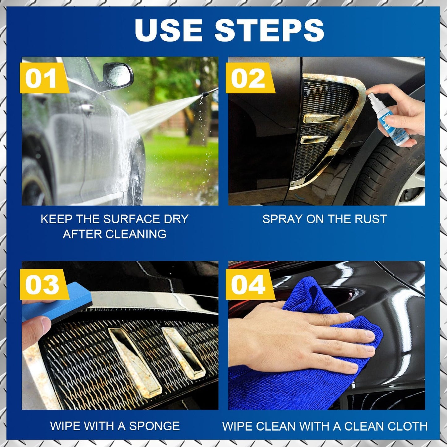 Rust Remover Spray for Cars