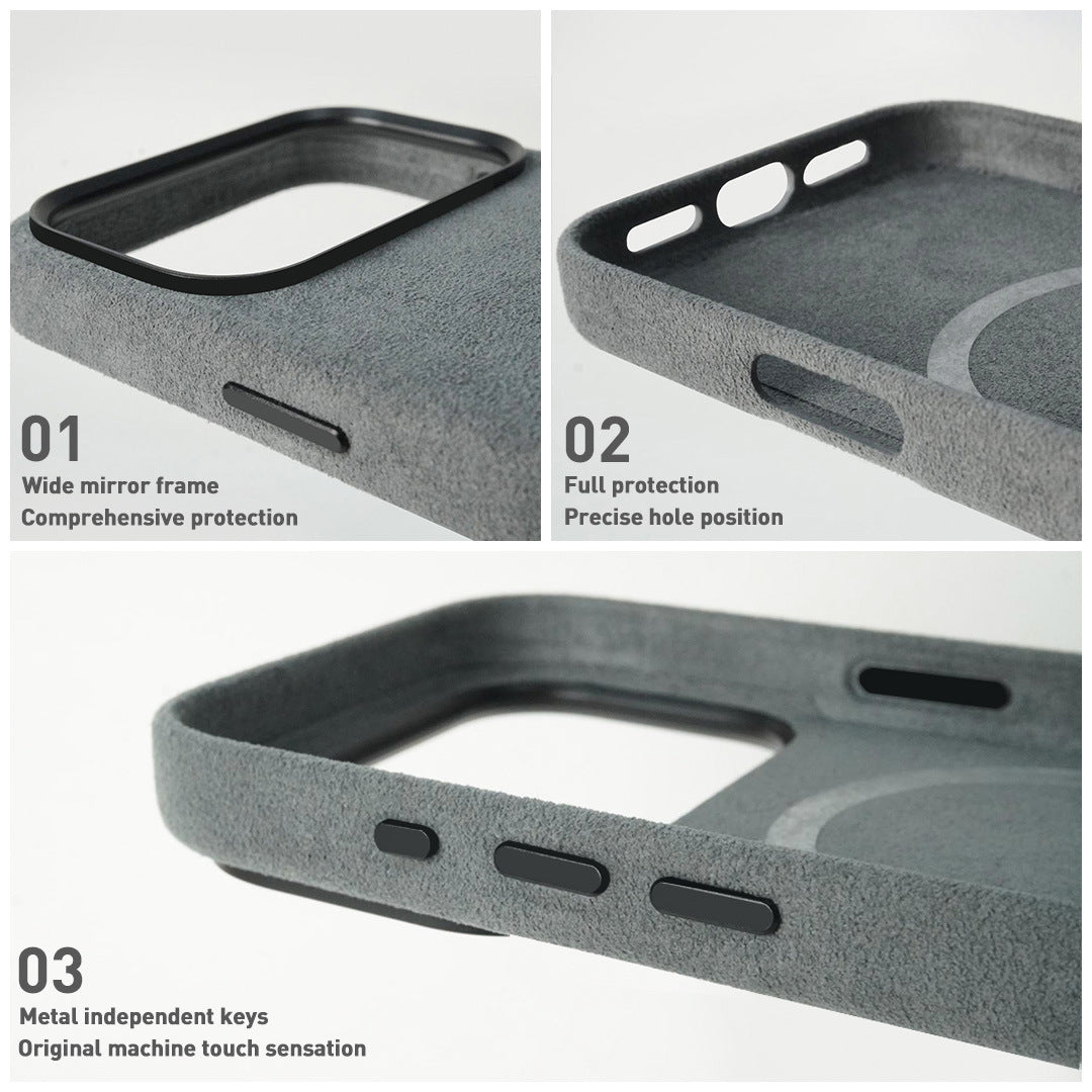 Alcantara  Iphone 17 Case - iPhone 17 - iPhone Air - iPhone 17 Pro/Pro Max - iPhone 17e
