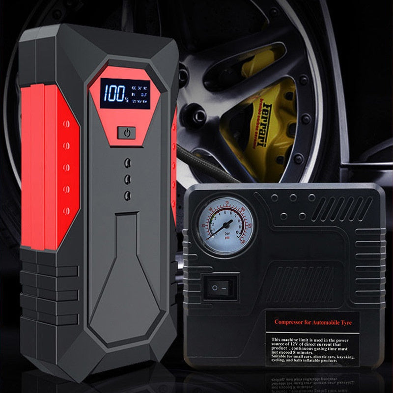 Portable Car Jump Starter - Battery Booster