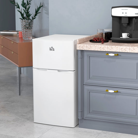 Mini Fridge with Freezer - Compact Refrigerator for Bedroom, Dorm, Office & Motor homes and RVs