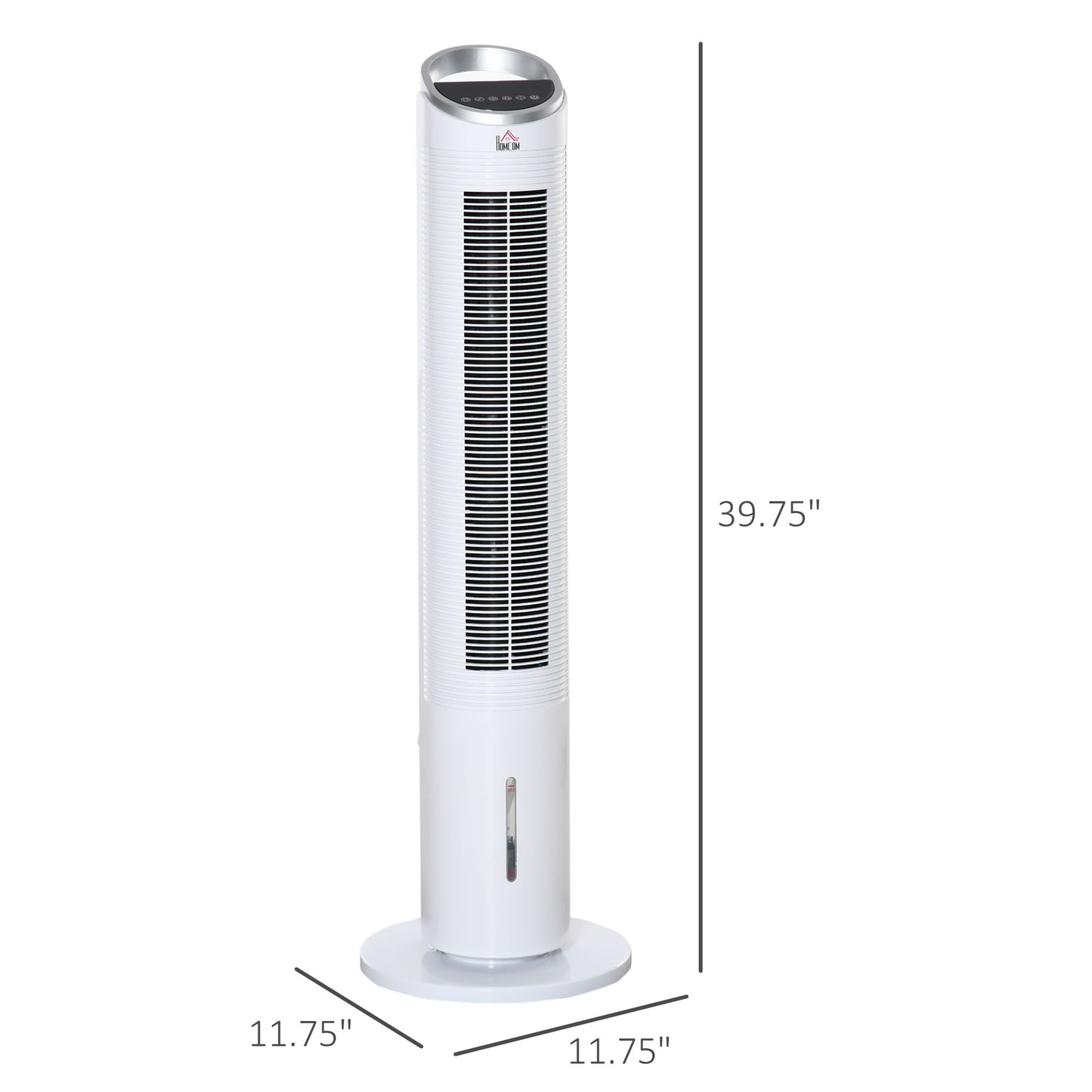 40" Tower Air Cooler Fan 3-in-1 - Portable Ice Cooling Fan with Humidifier, Remote & 8H Timer