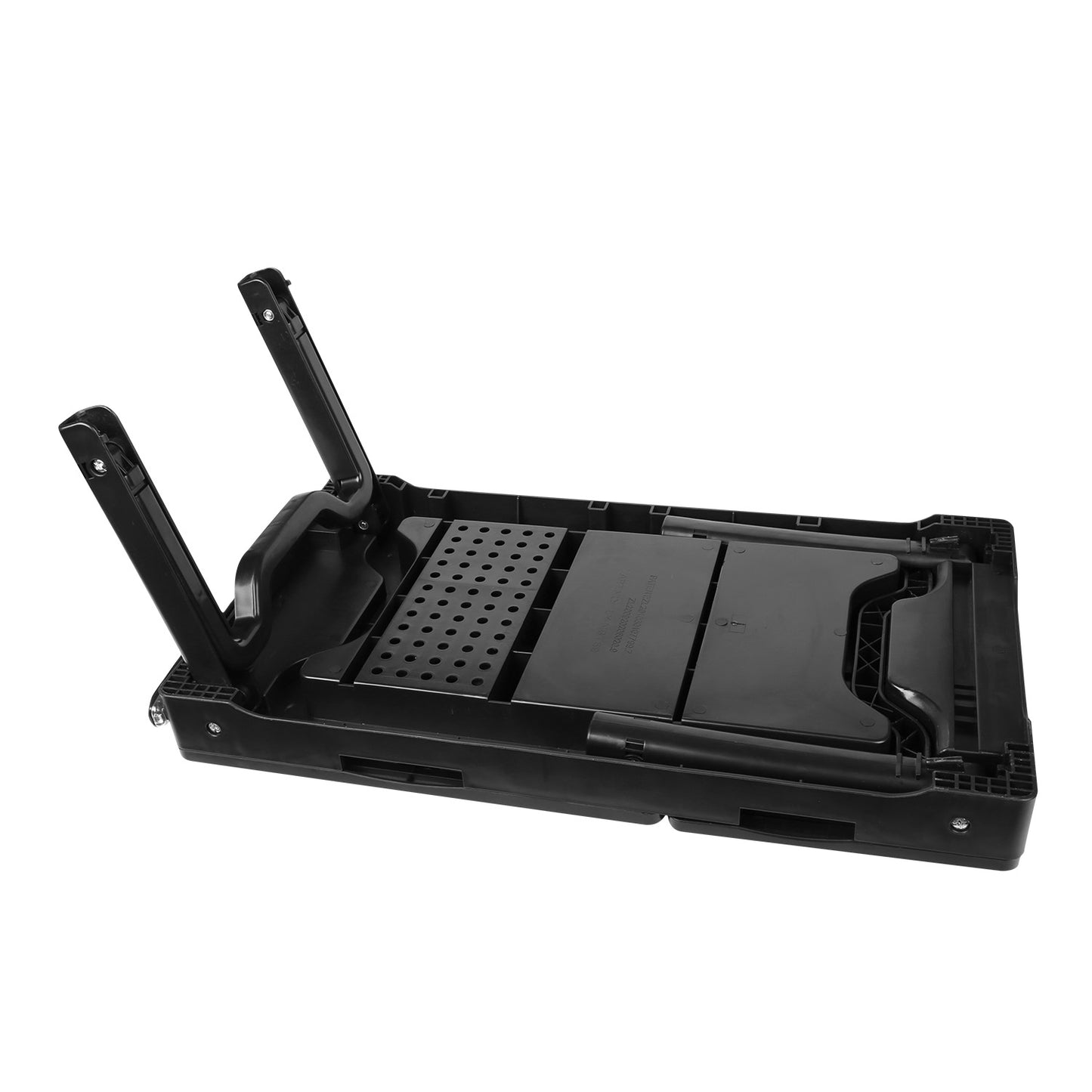 Foldable Laptop Desk with Cooling Fan, LED Light & USB Ports