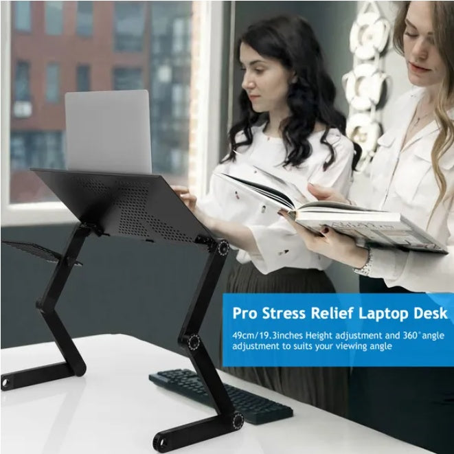 Premium Foldable Laptop Desk - Adjustable
