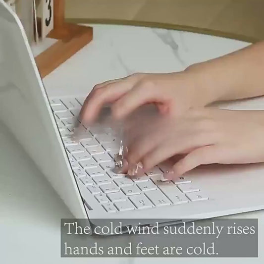 Portable Space Heater with Remote - 180° Rotating Electric Heater with Timer & LED Display